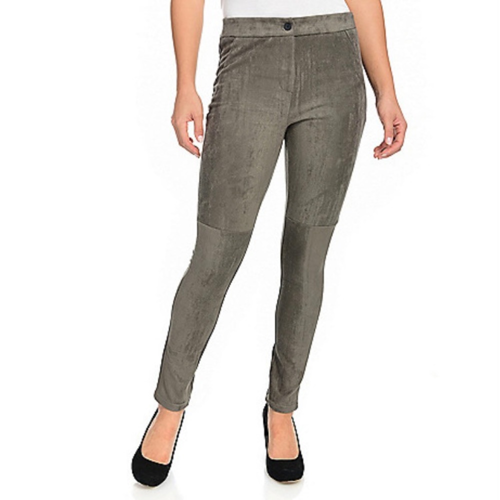 Kate & Mallory Faux Suede Pants